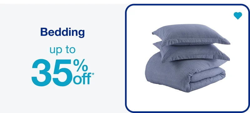 Up to 35% Off Bedding — Shop Now!