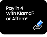 Pay in 4 with klarna or Affirm