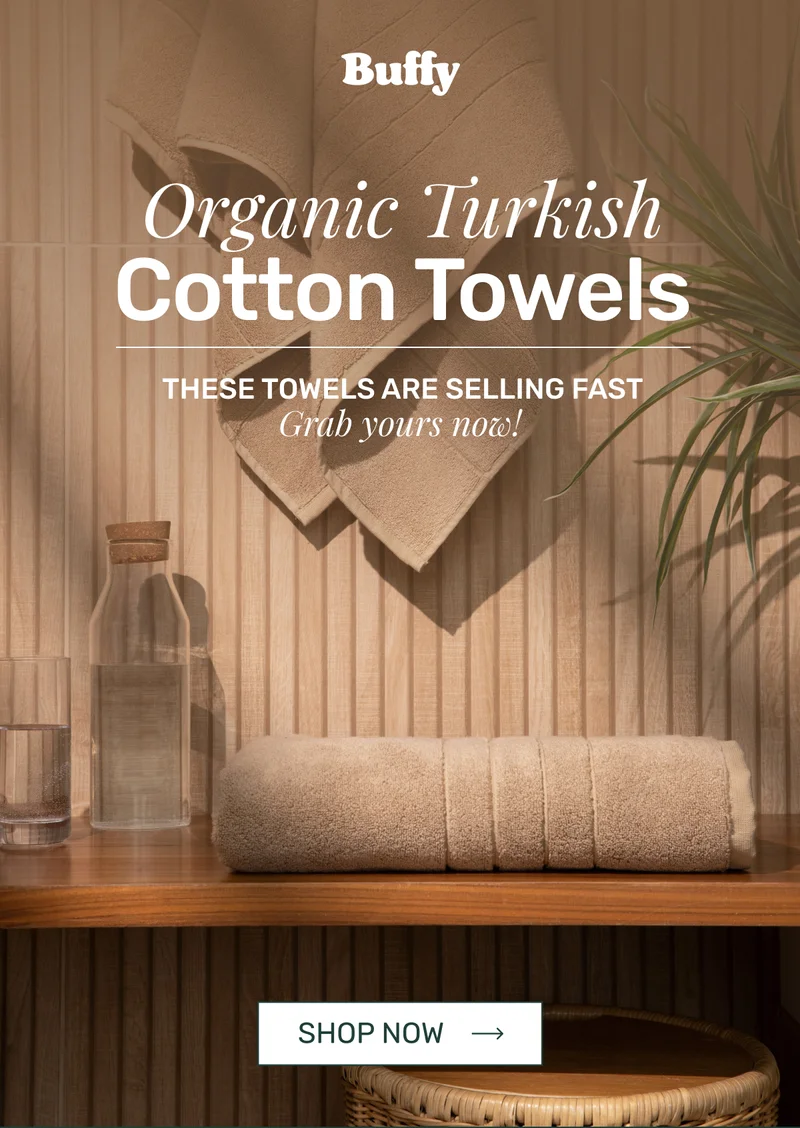 Organic Turkish Cotton Towels