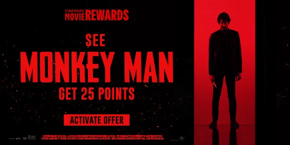 SEE MONKEY MAN - GET 25 POINTS | ACTIVATE OFFER >