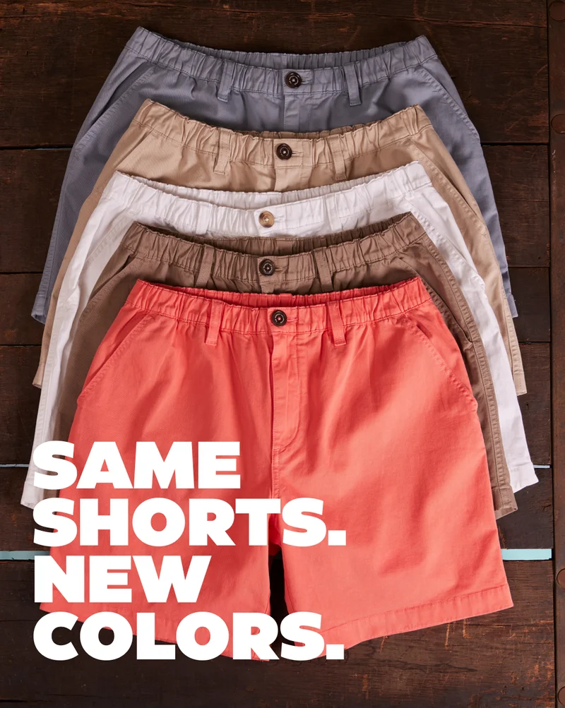 SAME SHORT, NEW COLORS.