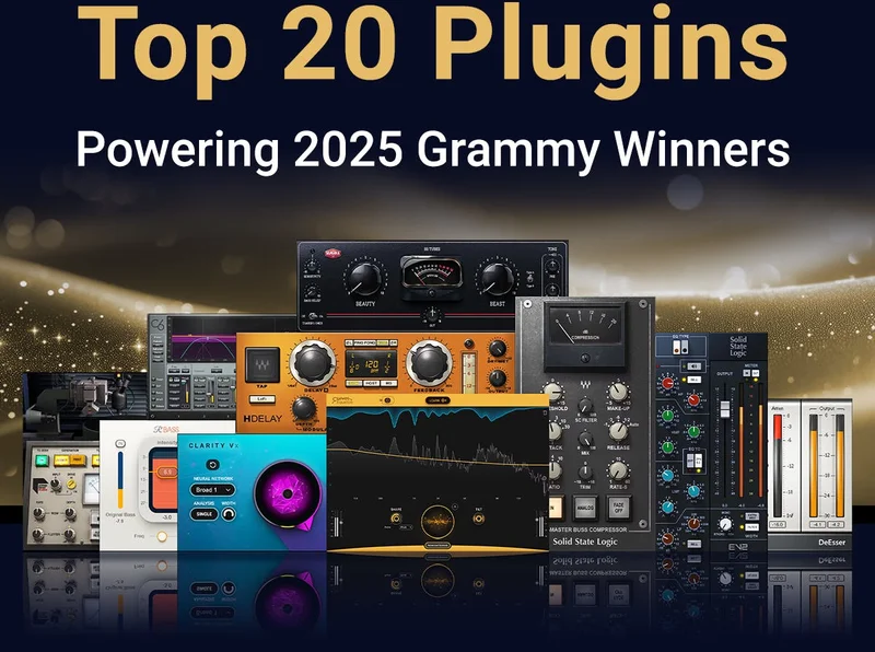 Top 20 Plugins - Powering 2025 Grammy Winners