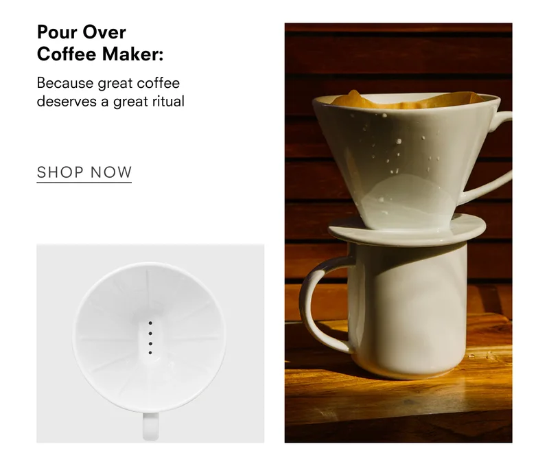 Pour Over Coffee Maker