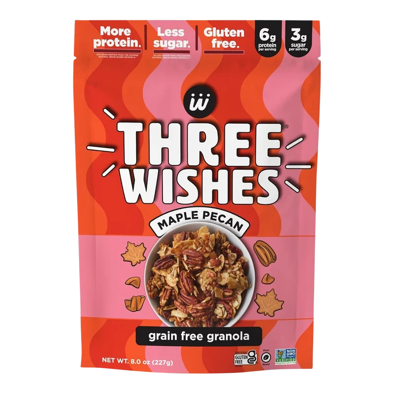 Image of Three Wishes Maple Pecan Grain-Free Granola
