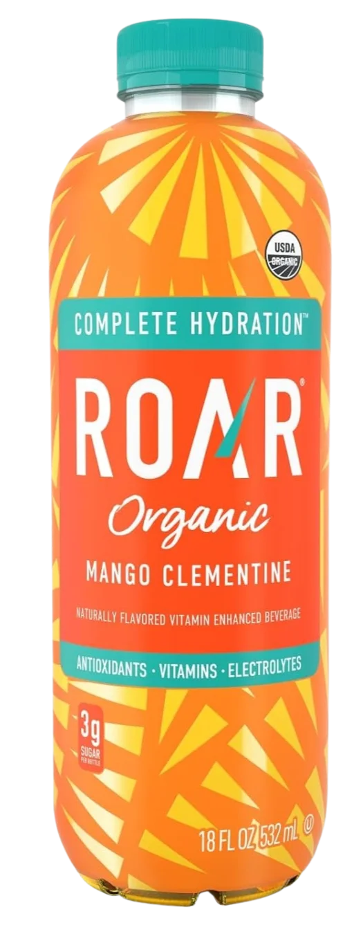 Image of Roar Beverages Organic Mango Clementine Electrolyte Sports Drink