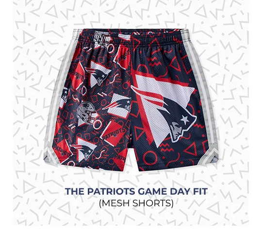 Mesh Short: The Patriots Game Day Fit