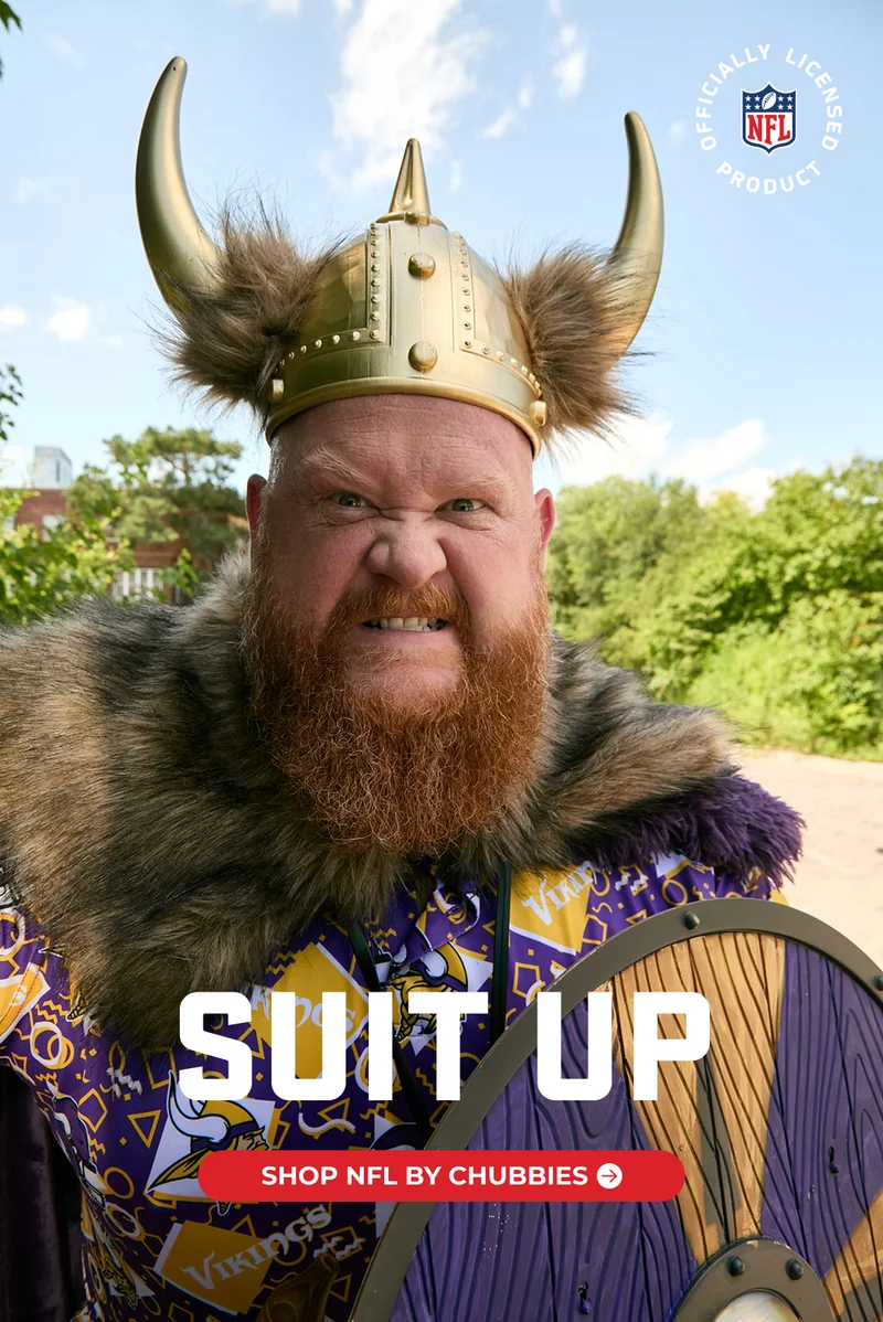 SUIT UP: Shop NFL by Chubbies
