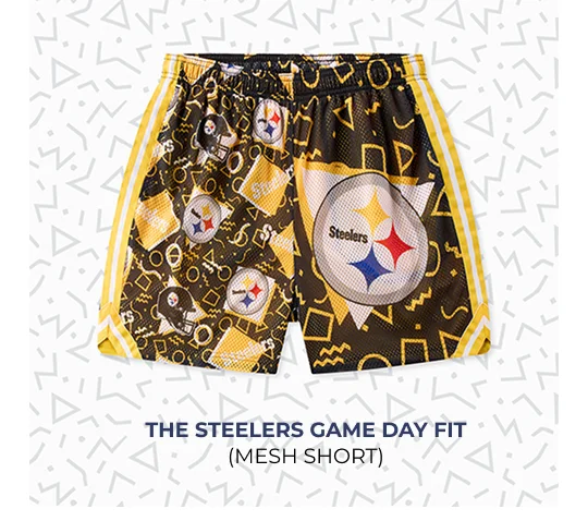 Mesh Short: The Steelers Game Day Fit