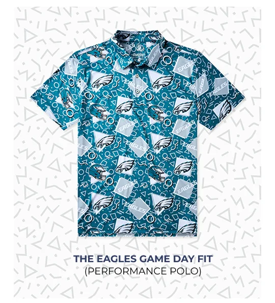 Performance Polo: The Eagles Game Day Fit