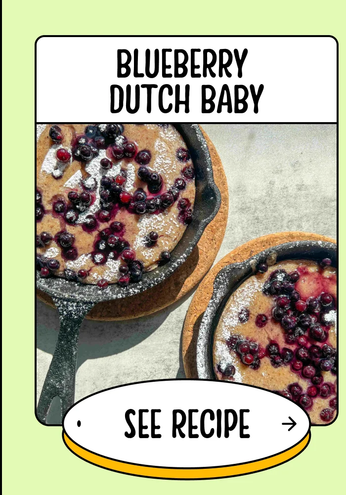 Blueberry Dutch Baby See Recipe
