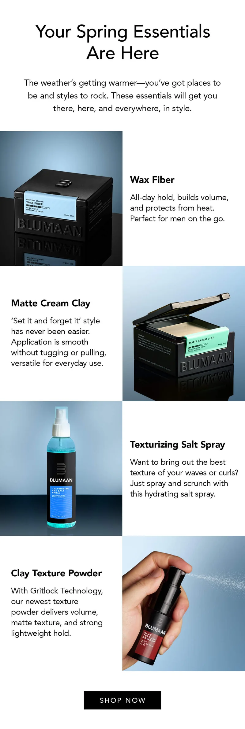 Spring Essentials