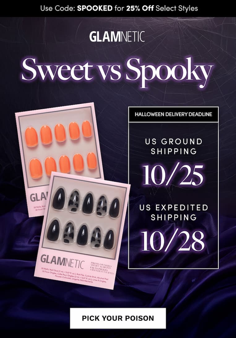Get 25% off with the code SPOOKED