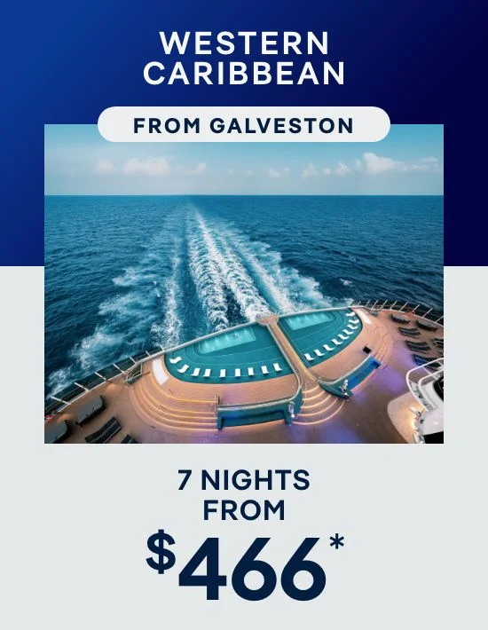 Western Caribbean From Galveston – 7 Nights – Click to View Cruises & Book Now