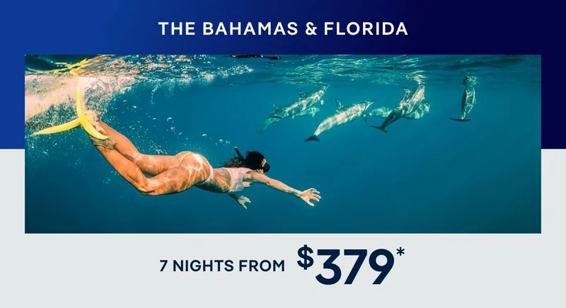 The Bahamas & Florida – 7+ Nights – Click to View Cruises & Book Now
