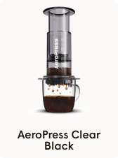 AeroPress Coffee Maker - Clear Black