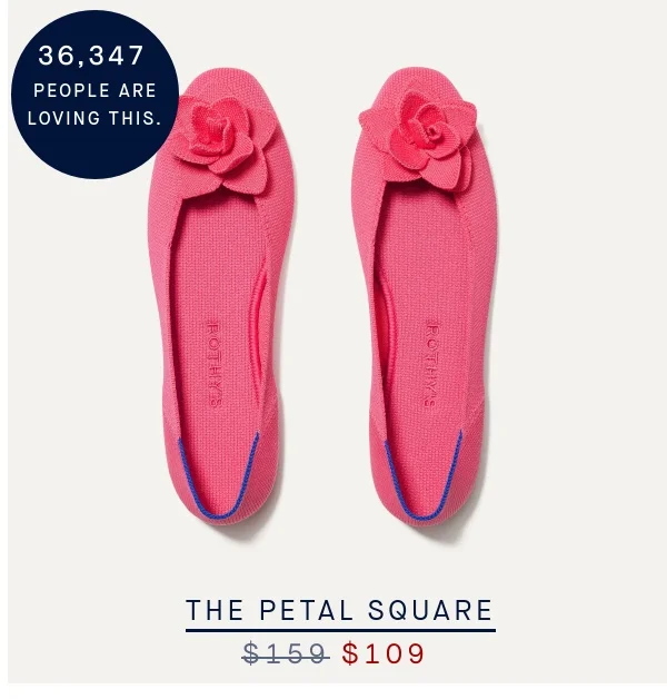 THE PETAL SQUARE Now $109