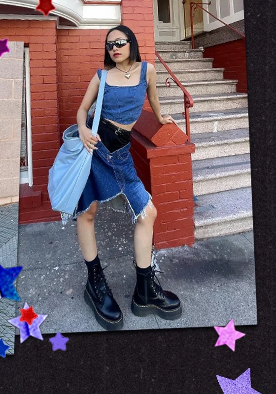 JADON BOOT SMOOTH LEATHER PLATFORMS
