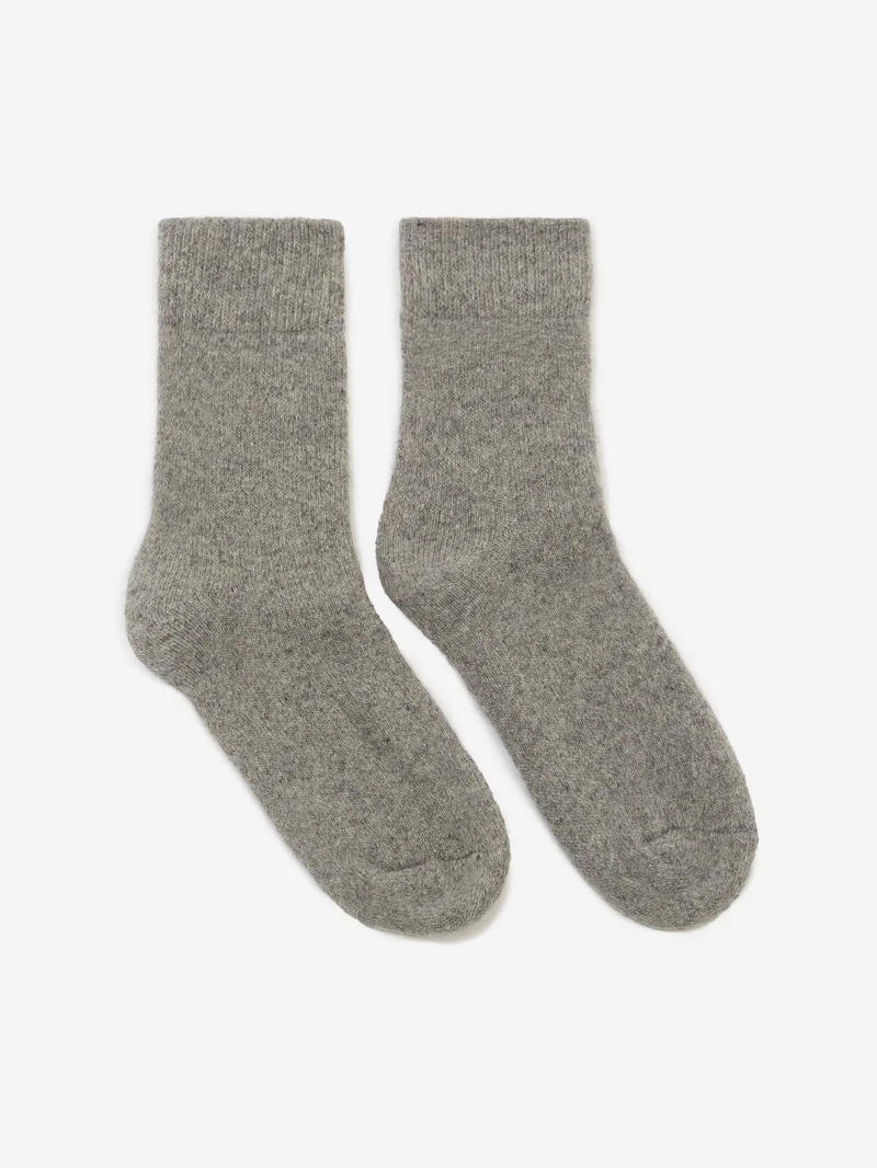 Image of Goodhood Worldwide Wool Socks - Medium Grey