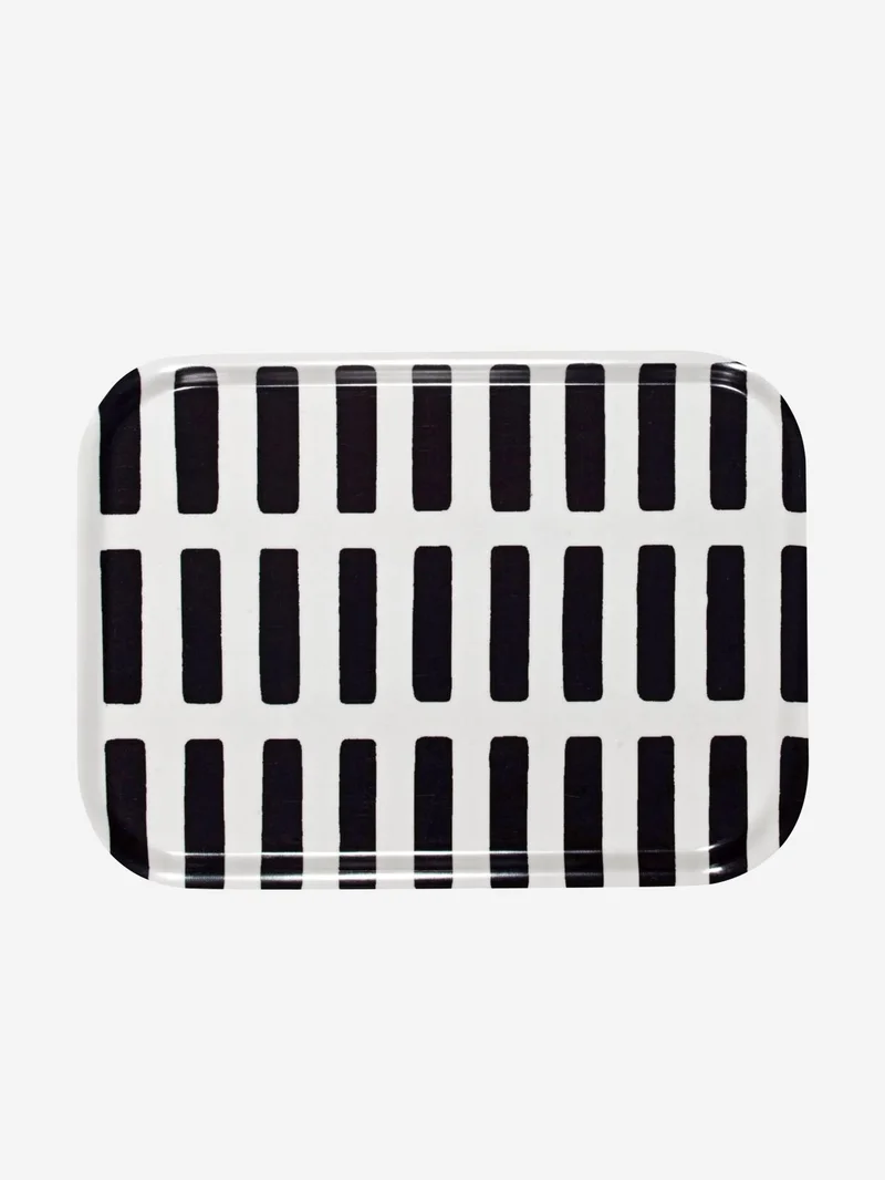 Image of Artek Siena Tray Small - Black/White