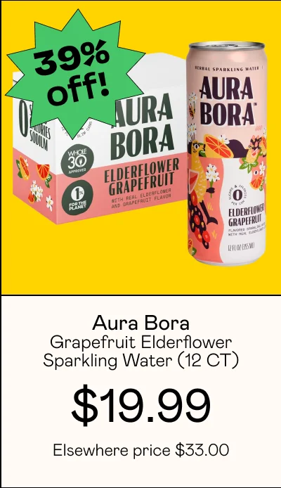 Grapefruit Elderflower Sparkling Water (12 CT)