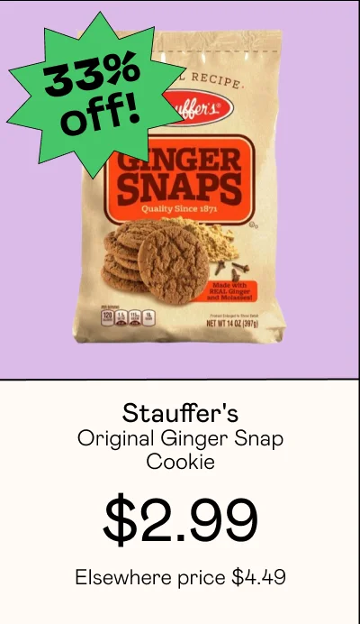Original Ginger Snap Cookie