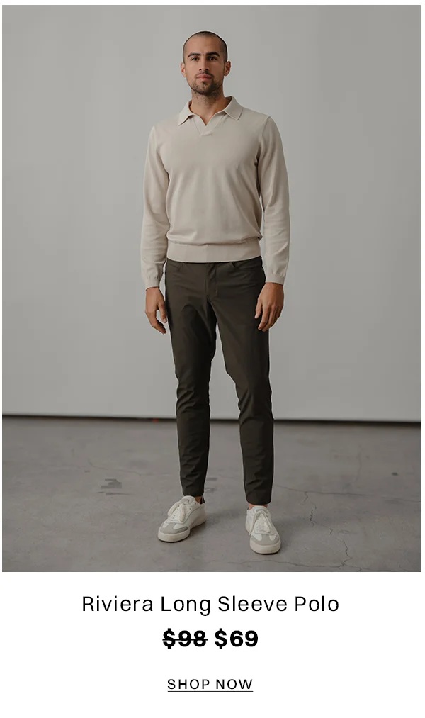 Riviera Long Sleeve Polo