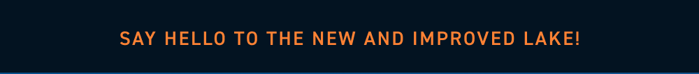 New Lakes are live! New Lakes are live!
