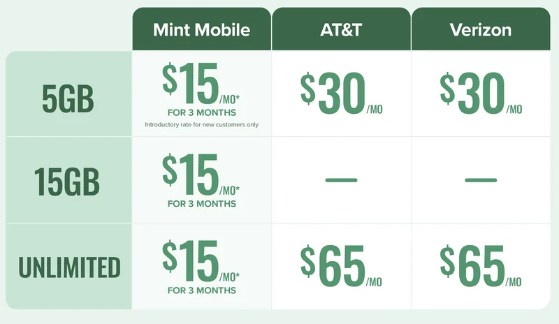 Mint Mobile vs Big Wireless