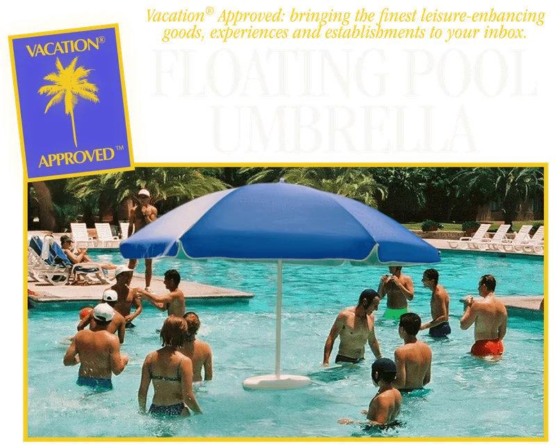 VACATION® APPROVED – Floating Pool Umbrella