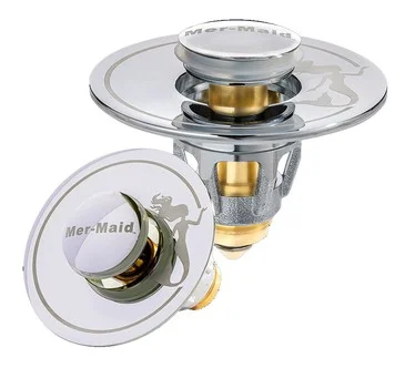 Drain Magic By Mer-Maid Set of 2 Anti-Clog Sink Stopper