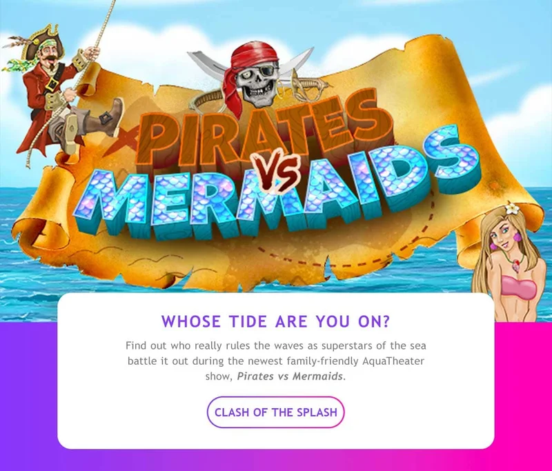 PIRATES VS MERMAIDS