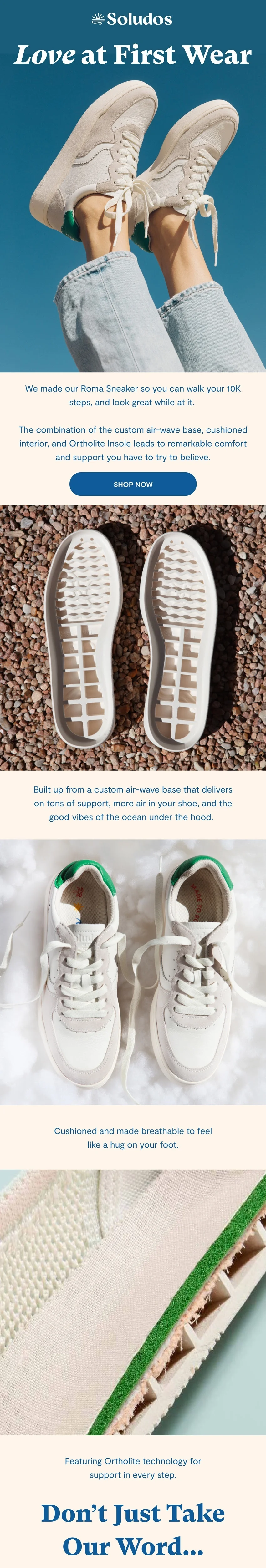 The Roma Sneaker - Love at First Wear