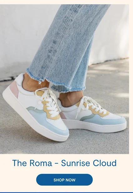 The Roma Sneaker - Sunrise Cloud