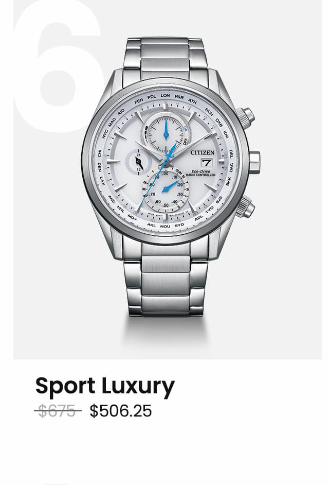 Sport Luxury WAS: $675  NOW: $506.25