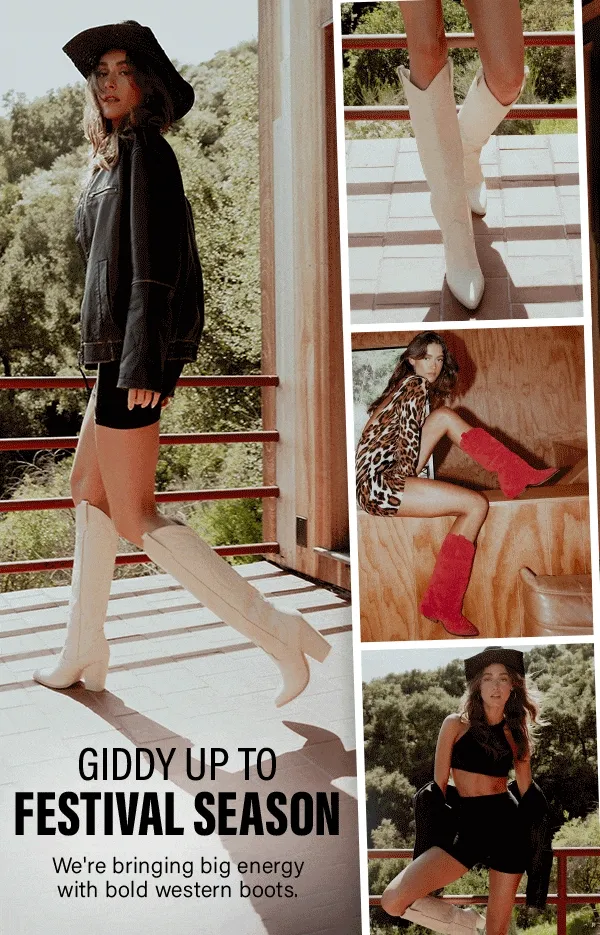 Giddy Up To Festival Season