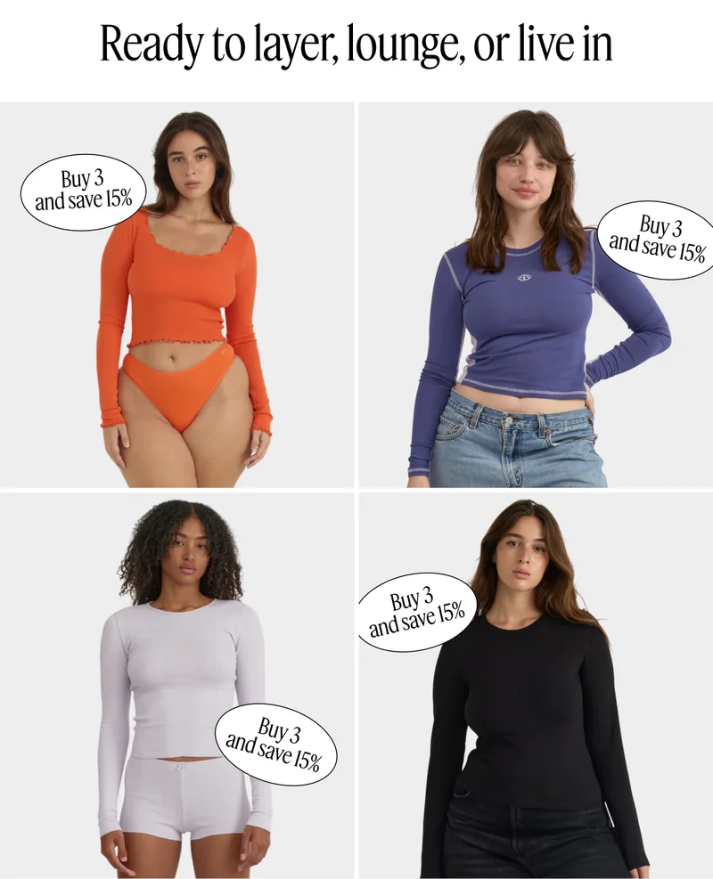 Ready to layer, lounge, or live in