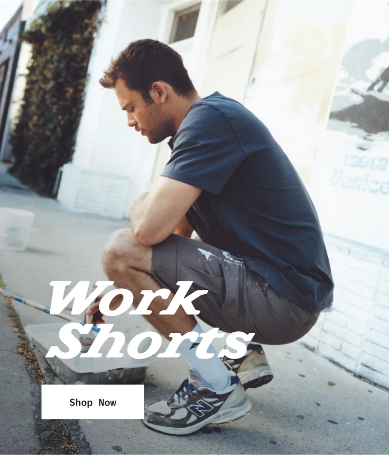 Work Shorts. Shop Now.