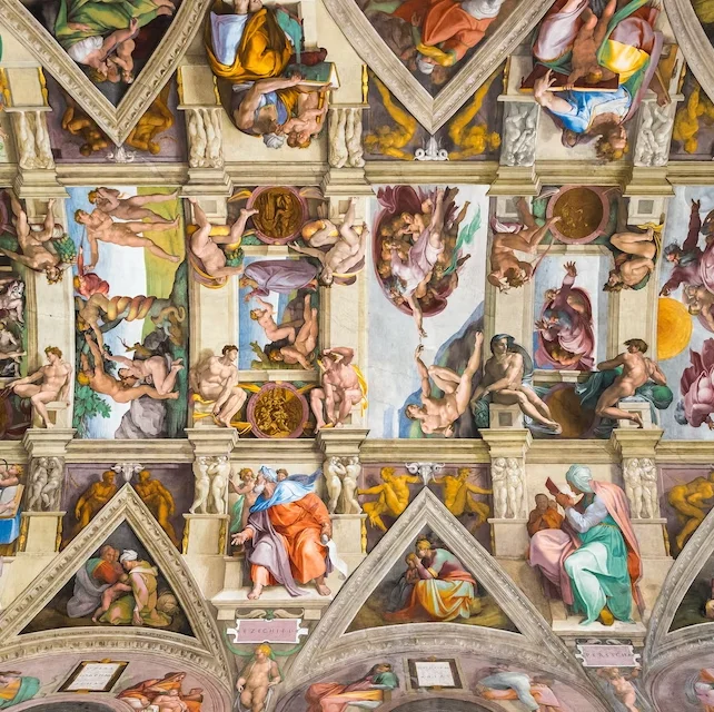 Image of the Sistine Chapel in Italy