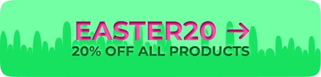 SHOP 20% OFF FOR EASTER