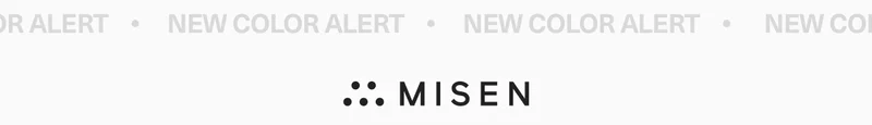 Misen. White Knives are here! Save 15% with code discount code