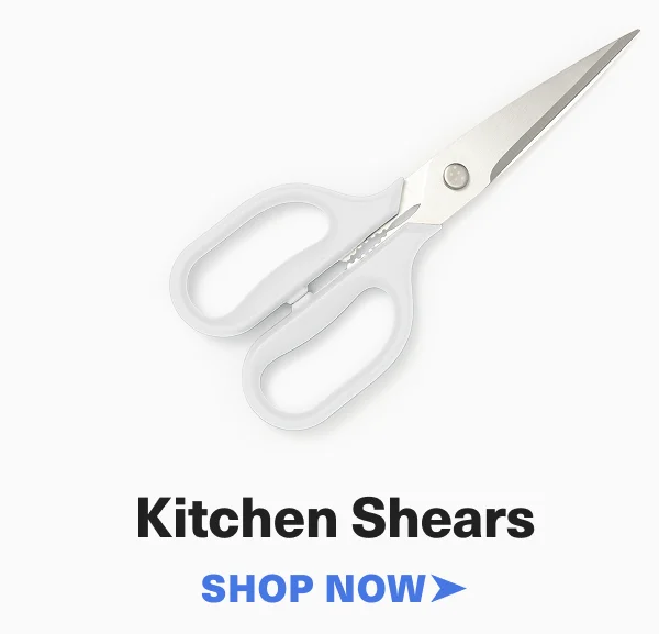 White Kitchen Shears