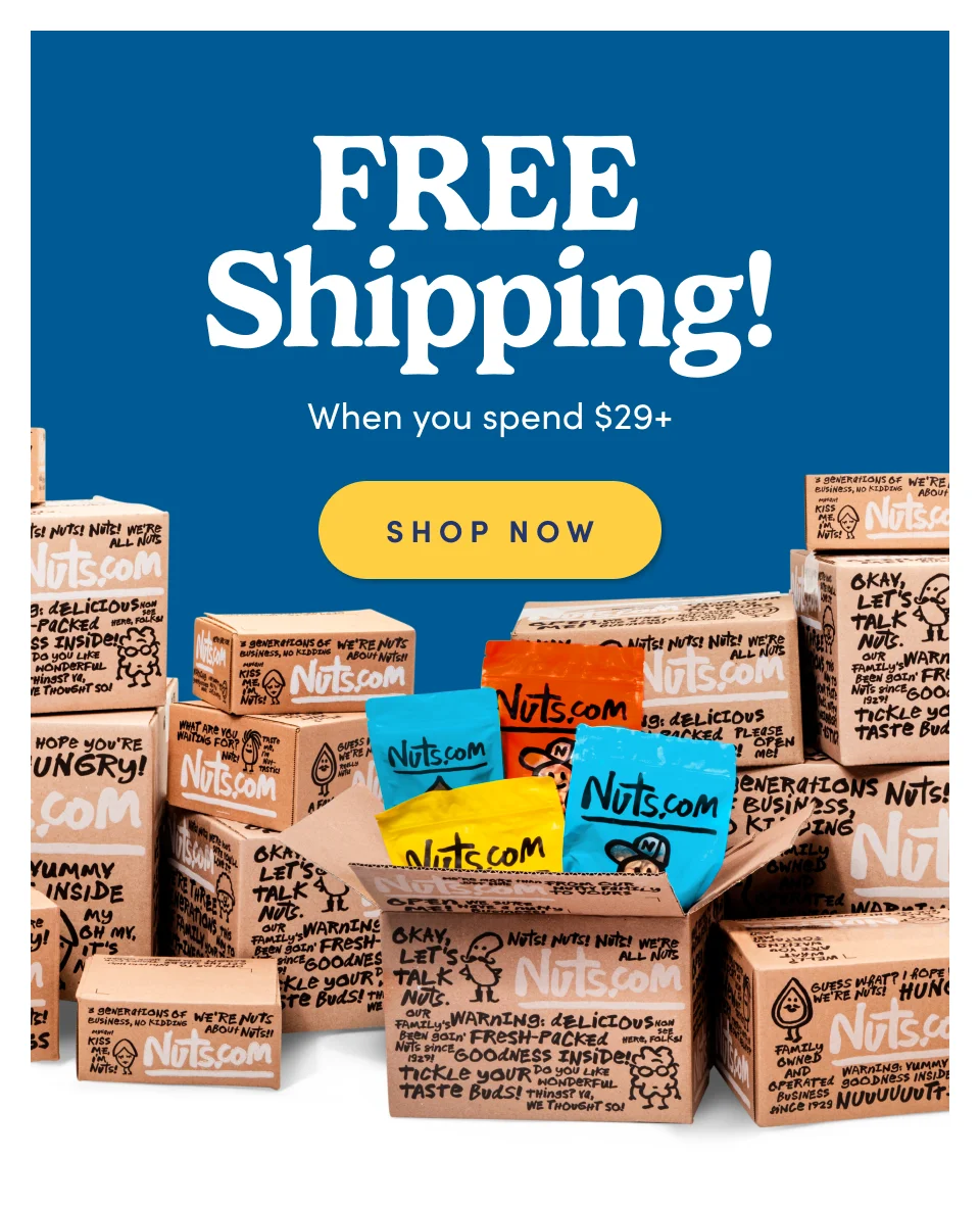 Free Shipping when you spend $29+ Shop Now