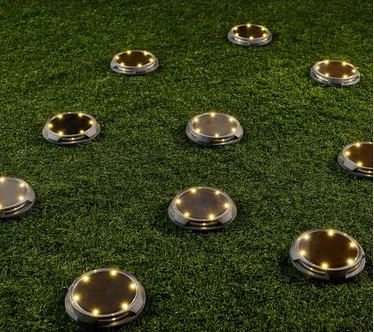 Energizer 10-pc Solar Multi-Direction Disc Lights w/ 2yr Warranty