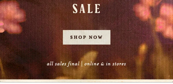 Sale Shop Now