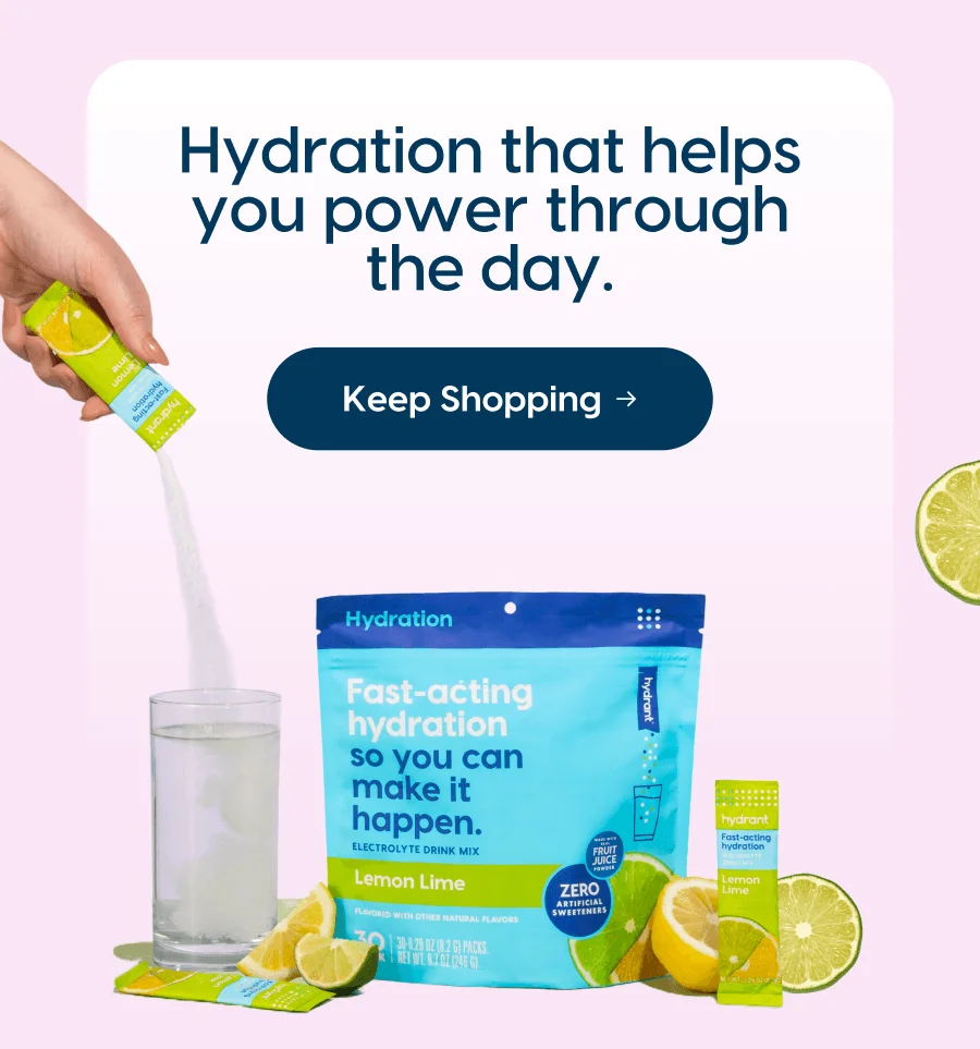 Hydration That Helps You Power Through The Day.