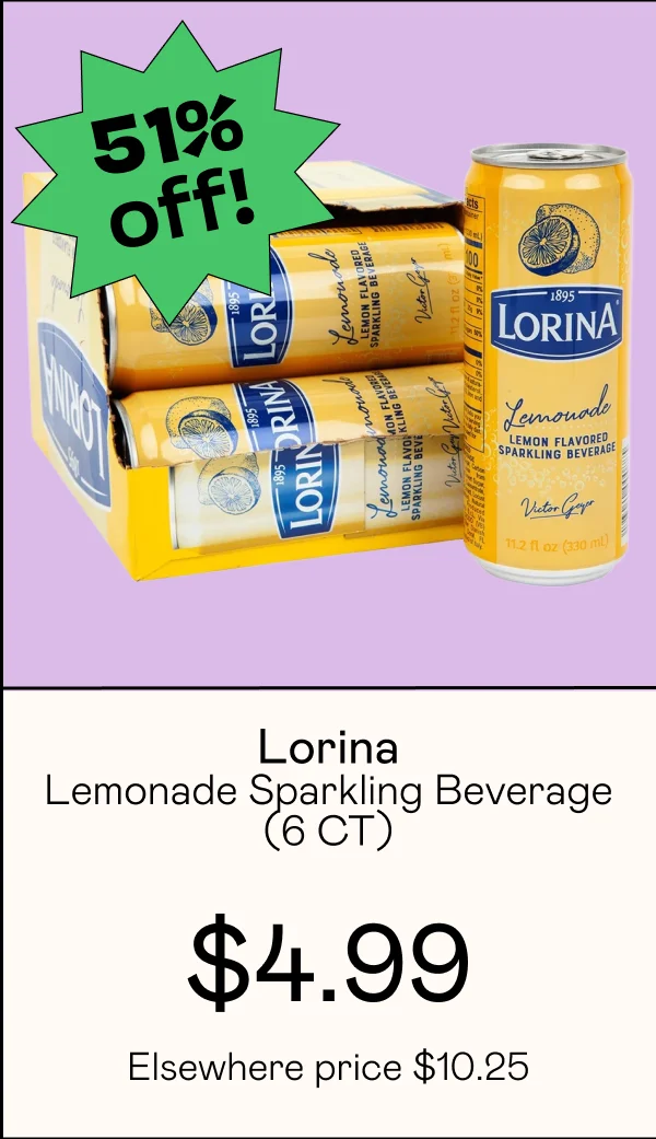 Lemonade Sparkling Beverage (6 CT)