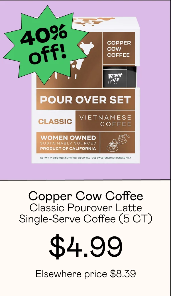 Classic Pourover Latte Single-Serve Coffee (5 CT)