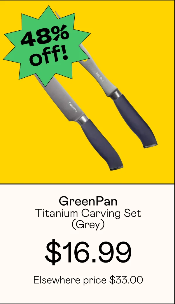 Titanium Carving Set - Grey