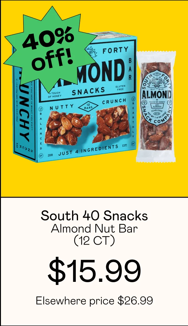Almond Nut Bar (12 CT)