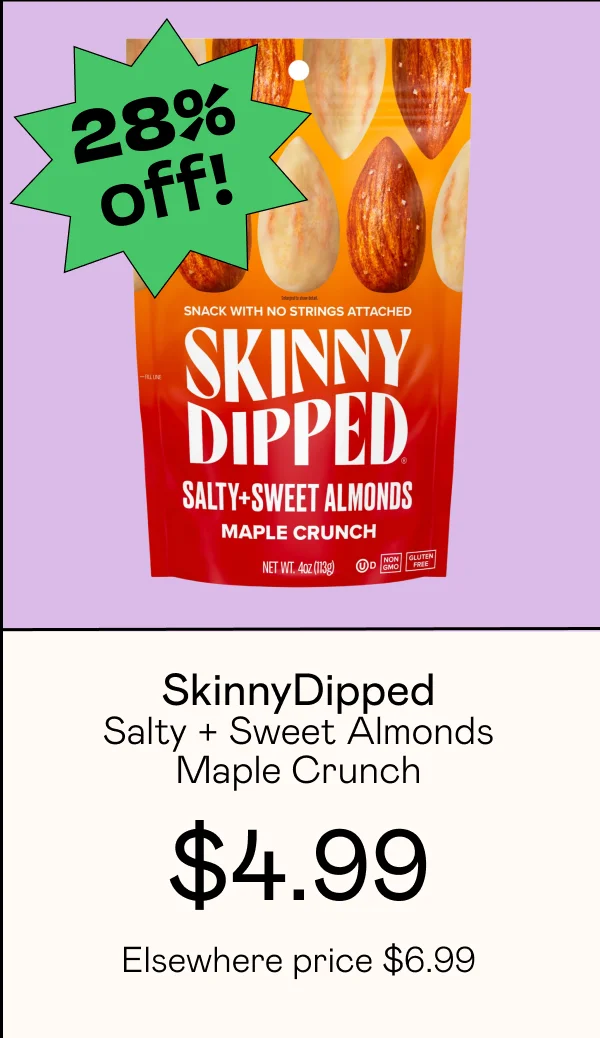Salty + Sweet Almonds - Maple Crunch
